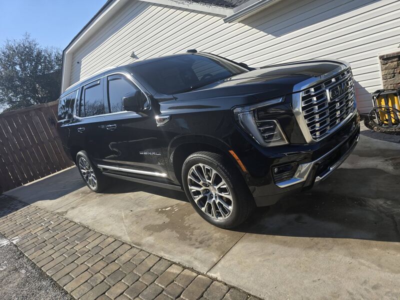 Finished exterior on a full-size SUV